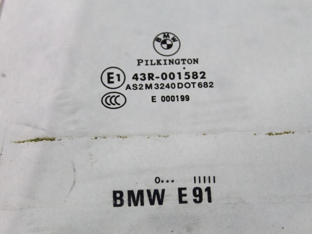 ZADNJA LEVA STEKLO OEM N. 51347119977 ORIGINAL REZERVNI DEL BMW SERIE 3 BER/SW/COUPE/CABRIO E90/E91/E92/E93 LCI R (2009 - 2012) DIESEL LETNIK 2010