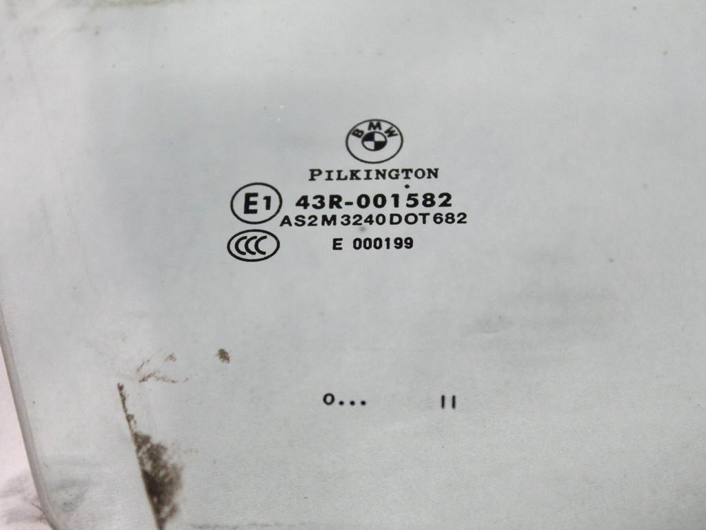 STEKLO SPREDNJIH DESNIH VRAT OEM N. 51337060264 ORIGINAL REZERVNI DEL BMW SERIE 3 BER/SW/COUPE/CABRIO E90/E91/E92/E93 LCI R (2009 - 2012) DIESEL LETNIK 2010