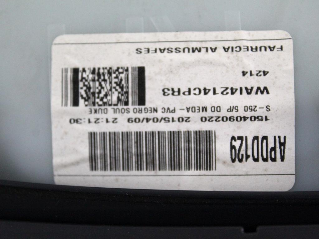 NOTRANJA OBLOGA SPREDNJIH VRAT OEM N. PNADPSTIBIZA6J5MK4RBR5P ORIGINAL REZERVNI DEL SEAT IBIZA 6J5 6P1 MK4 R BER/SW (2012 -2017) BENZINA LETNIK 2015