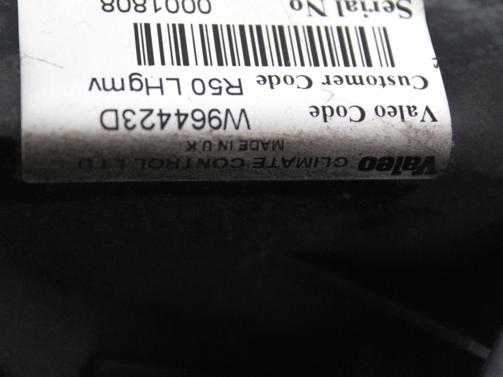 VENTILATOR  KABINE  OEM N. 67326935371 ORIGINAL REZERVNI DEL MINI ONE / COOPER / COOPER S R50 R52 R53 (2001-2006) BENZINA LETNIK 2001