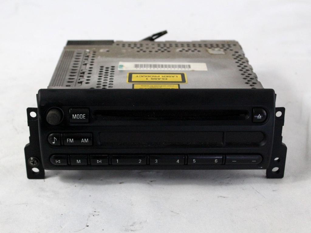 RADIO CD / OJACEVALNIK / IMETNIK HIFI OEM N. 6917521 ORIGINAL REZERVNI DEL MINI ONE / COOPER / COOPER S R50 R52 R53 (2001-2006) BENZINA LETNIK 2001