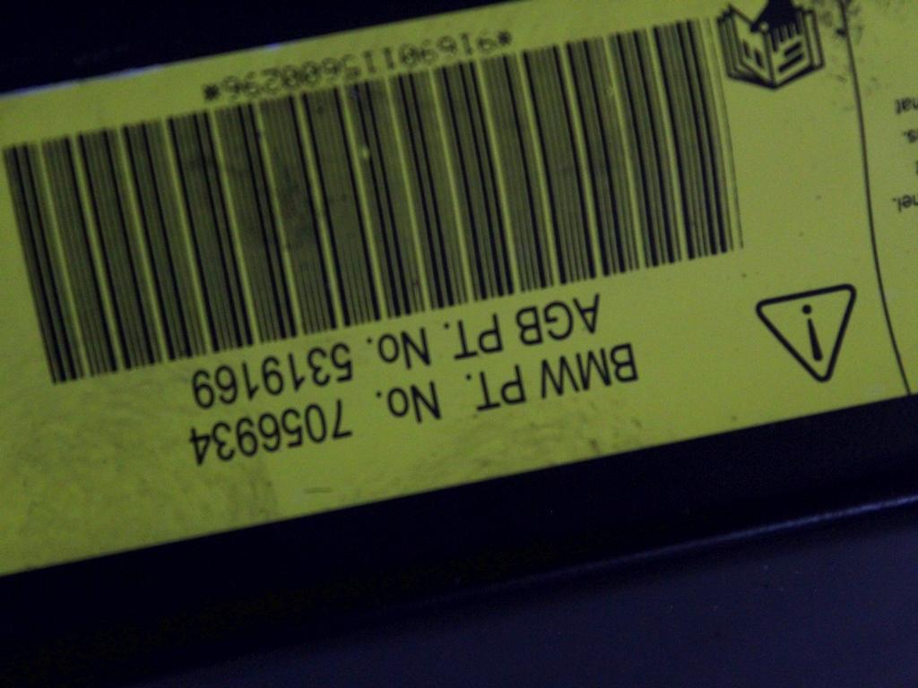 AIRBAG SOPOTNIK OEM N. 7056934 ORIGINAL REZERVNI DEL MINI ONE / COOPER / COOPER S R50 R52 R53 (2001-2006) BENZINA LETNIK 2001