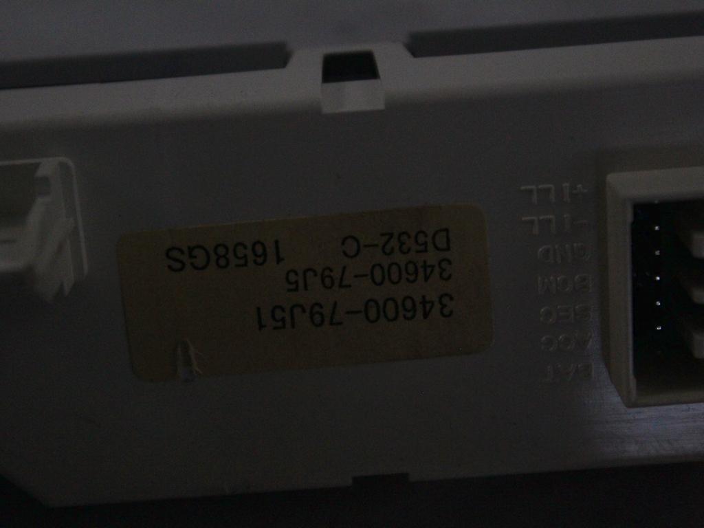 POTOVALNI RACUNALNIK OEM N. 34600-79J51 ORIGINAL REZERVNI DEL FIAT SEDICI FY (2006 - 4/2009) DIESEL LETNIK 2009