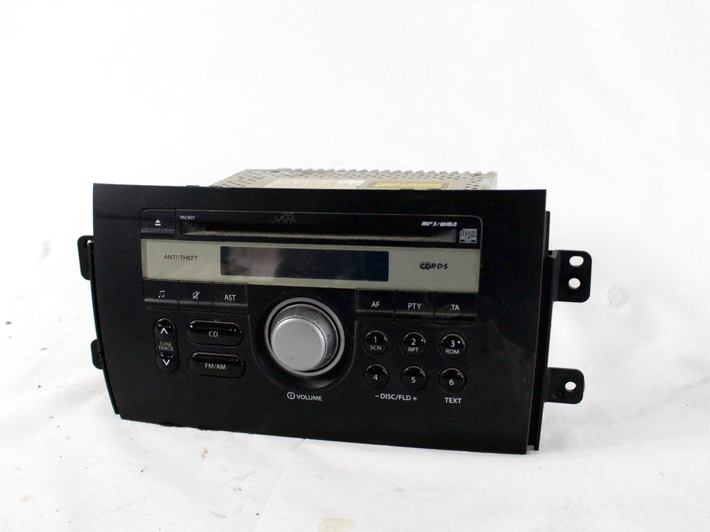 RADIO CD / OJACEVALNIK / IMETNIK HIFI OEM N. 39101-79JB ORIGINAL REZERVNI DEL FIAT SEDICI FY (2006 - 4/2009) DIESEL LETNIK 2009