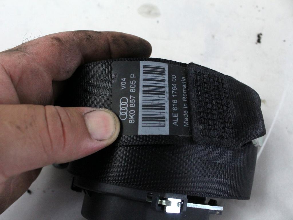 VARNOSTNI PAS OEM N. 8K0857805P ORIGINAL REZERVNI DEL AUDI A5 8T COUPE/5P (2007 - 2011) DIESEL LETNIK 2011