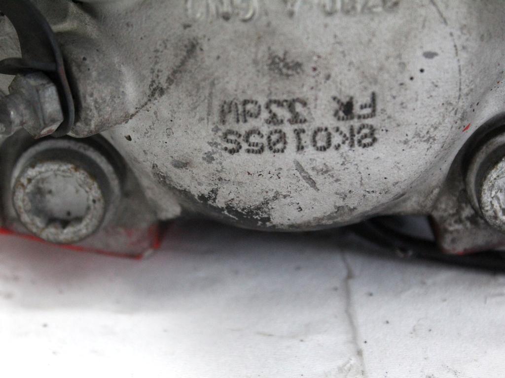 SPREDNJE LEVE ZAVORNE CELJUSTI  OEM N. 8K0615123H ORIGINAL REZERVNI DEL AUDI A5 8T COUPE/5P (2007 - 2011) DIESEL LETNIK 2011