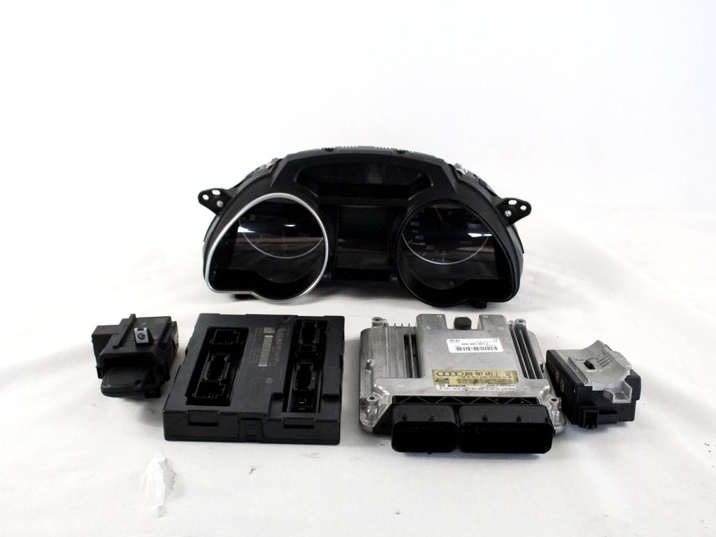 KOMPLET ODKLEPANJE IN VZIG  OEM N. 31574 KIT ACCENSIONE AVVIAMENTO ORIGINAL REZERVNI DEL AUDI A5 8T COUPE/5P (2007 - 2011) DIESEL LETNIK 2011