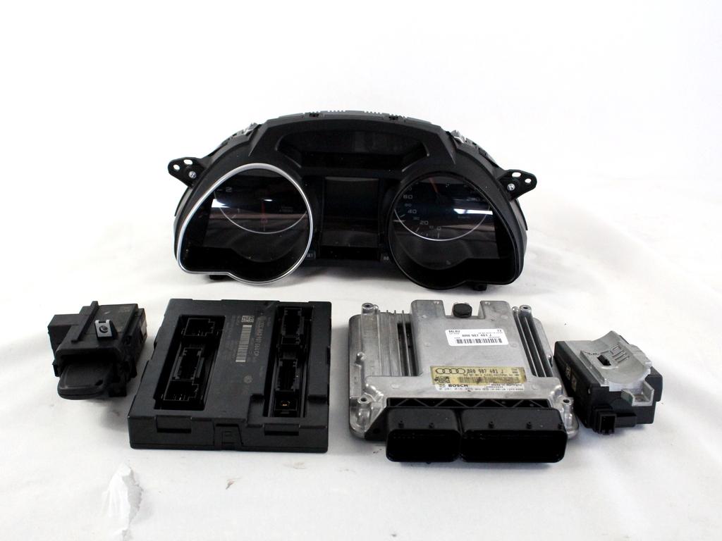 KOMPLET ODKLEPANJE IN VZIG  OEM N. 31574 KIT ACCENSIONE AVVIAMENTO ORIGINAL REZERVNI DEL AUDI A5 8T COUPE/5P (2007 - 2011) DIESEL LETNIK 2011