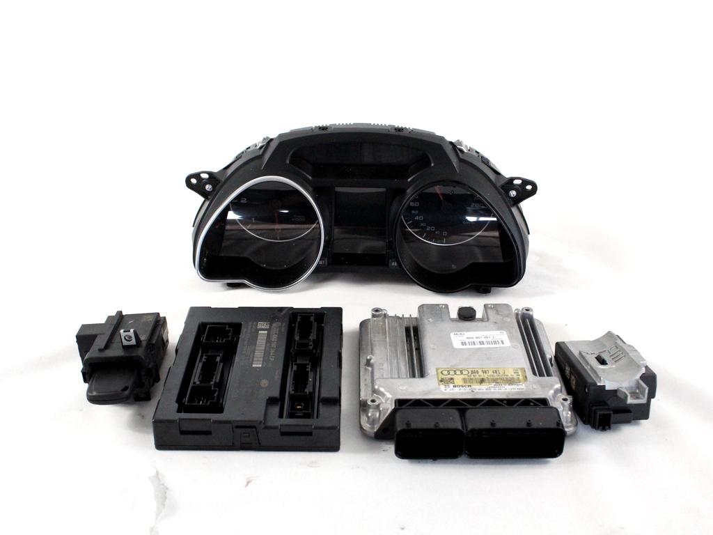 KOMPLET ODKLEPANJE IN VZIG  OEM N. 31574 KIT ACCENSIONE AVVIAMENTO ORIGINAL REZERVNI DEL AUDI A5 8T COUPE/5P (2007 - 2011) DIESEL LETNIK 2011