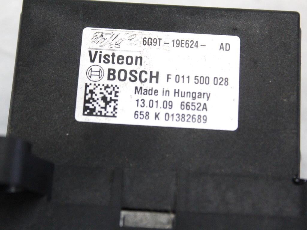 REGULATOR PREZRACEVANJA OEM N. 6G9T-19E624-AD ORIGINAL REZERVNI DEL FORD FIESTA CB1 CNN MK6 (09/2008 - 11/2012) DIESEL LETNIK 2009