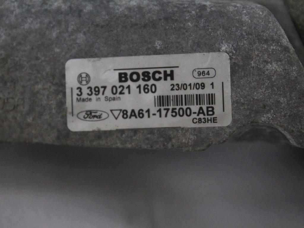 MOTORCEK PREDNJIH BRISALCEV OEM N. 8A61-17B571-AA ORIGINAL REZERVNI DEL FORD FIESTA CB1 CNN MK6 (09/2008 - 11/2012) DIESEL LETNIK 2009