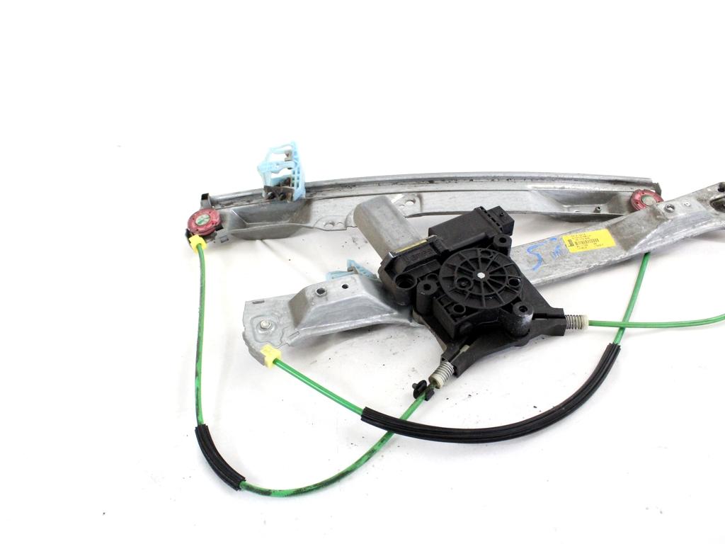 MEHANIZEM DVIGA SPREDNJIH STEKEL  OEM N. 19726 SISTEMA ALZACRISTALLO PORTA ANTERIORE ELETTR ORIGINAL REZERVNI DEL OPEL CORSA D S07 (2006 - 2011) DIESEL LETNIK 2010