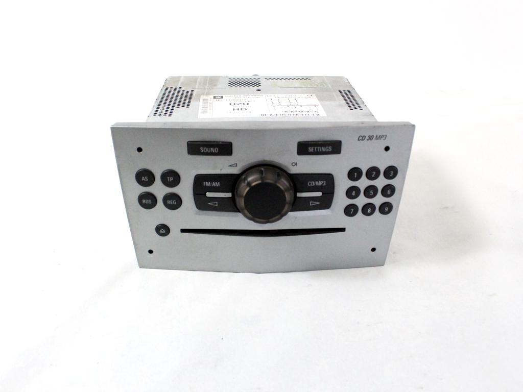 RADIO CD / OJACEVALNIK / IMETNIK HIFI OEM N. 13289919 ORIGINAL REZERVNI DEL OPEL CORSA D S07 (2006 - 2011) DIESEL LETNIK 2010