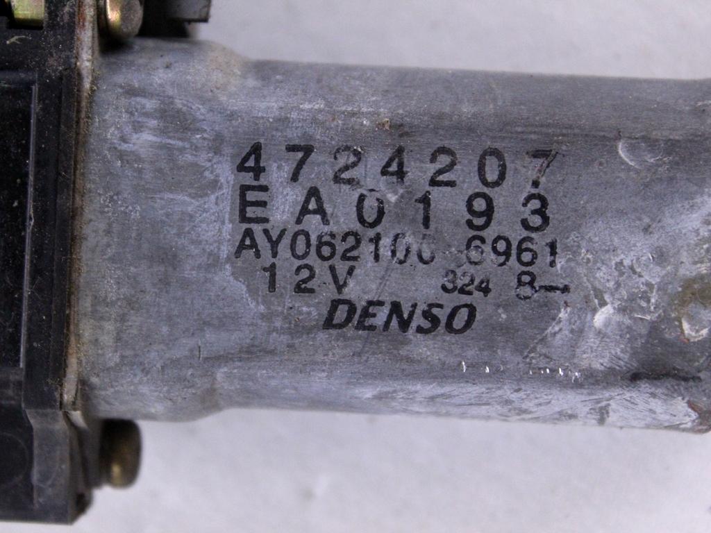 MEHANIZEM DVIGA SPREDNJIH STEKEL  OEM N. 5592 SISTEMA ALZACRISTALLO PORTA ANTERIORE ELETTRI ORIGINAL REZERVNI DEL CHRYSLER STRATUS JX (1997 - 1999) BENZINA LETNIK 1999