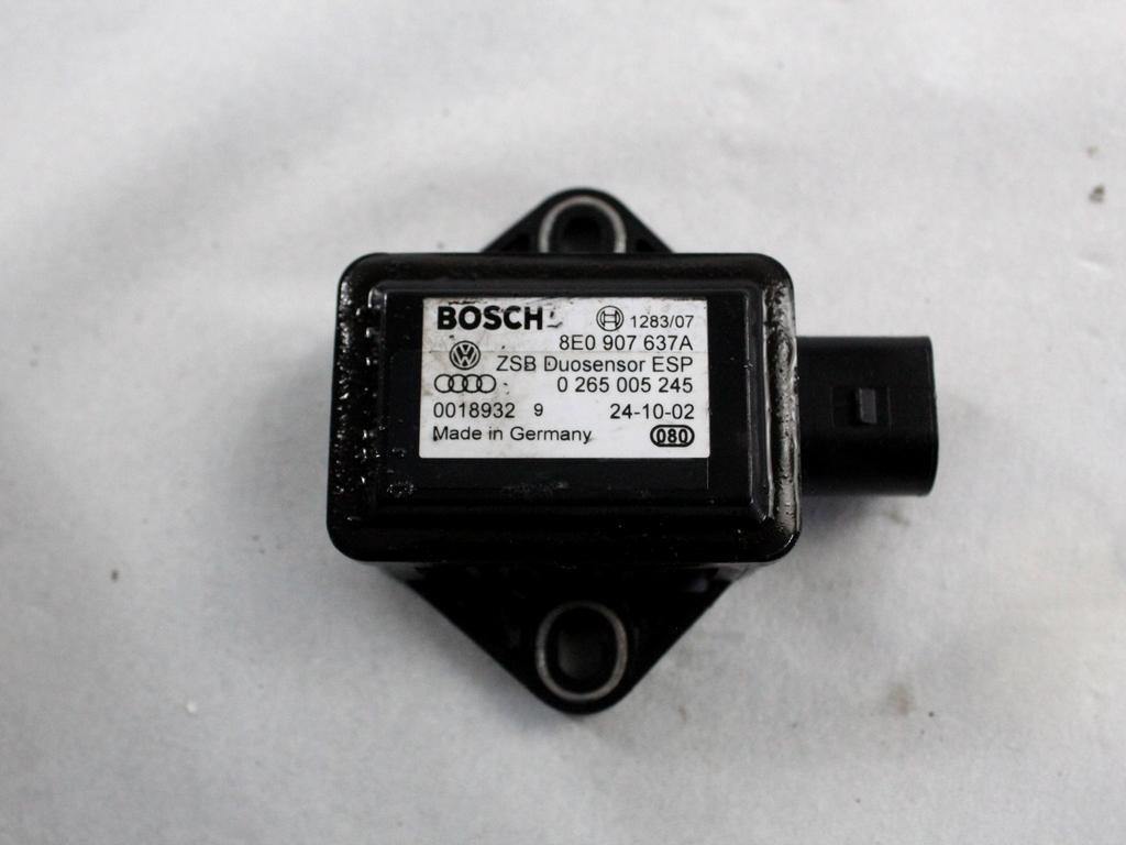 ESP OEM N. 8E0907637A ORIGINAL REZERVNI DEL AUDI A4 B6 8E2 8E5 BER/SW (2001 - 2005) DIESEL LETNIK 2002