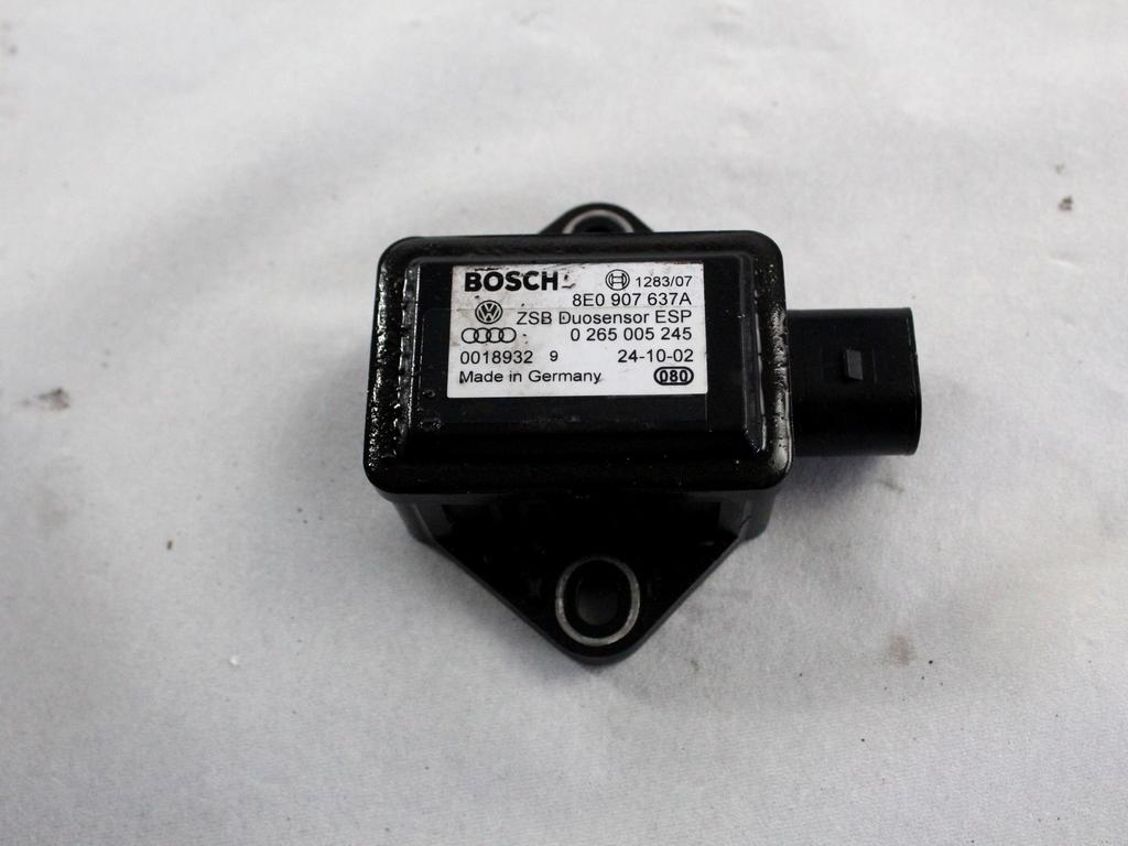 ESP OEM N. 8E0907637A ORIGINAL REZERVNI DEL AUDI A4 B6 8E2 8E5 BER/SW (2001 - 2005) DIESEL LETNIK 2002