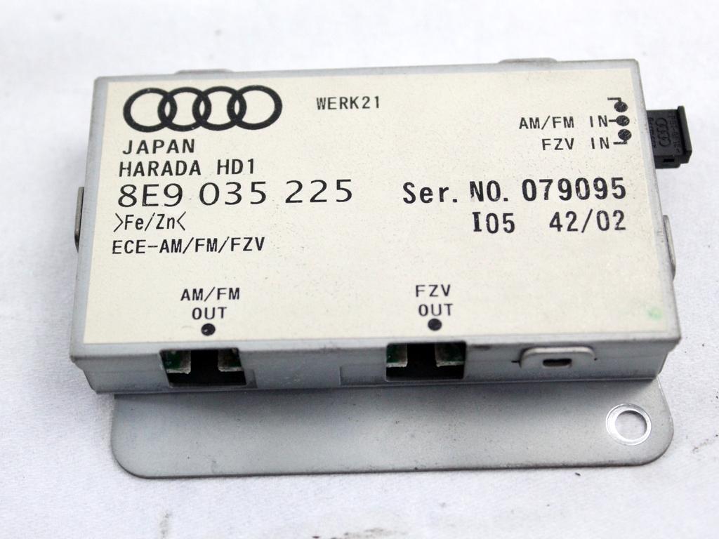 OJACEVALEC / ANTENA OEM N. 8E9035225 ORIGINAL REZERVNI DEL AUDI A4 B6 8E2 8E5 BER/SW (2001 - 2005) DIESEL LETNIK 2002