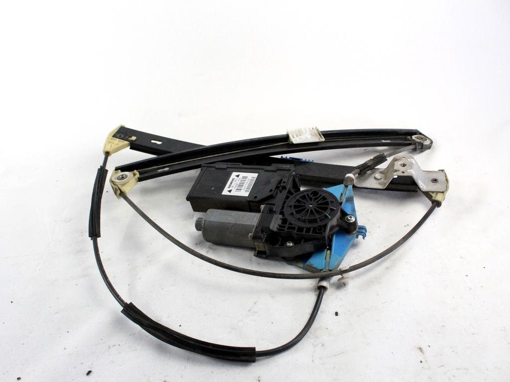 MEHANIZEM DVIGA SPREDNJIH STEKEL  OEM N. 16049 SISTEMA ALZACRISTALLO PORTA ANTERIORE ELETTR ORIGINAL REZERVNI DEL AUDI A4 B6 8E2 8E5 BER/SW (2001 - 2005) DIESEL LETNIK 2002