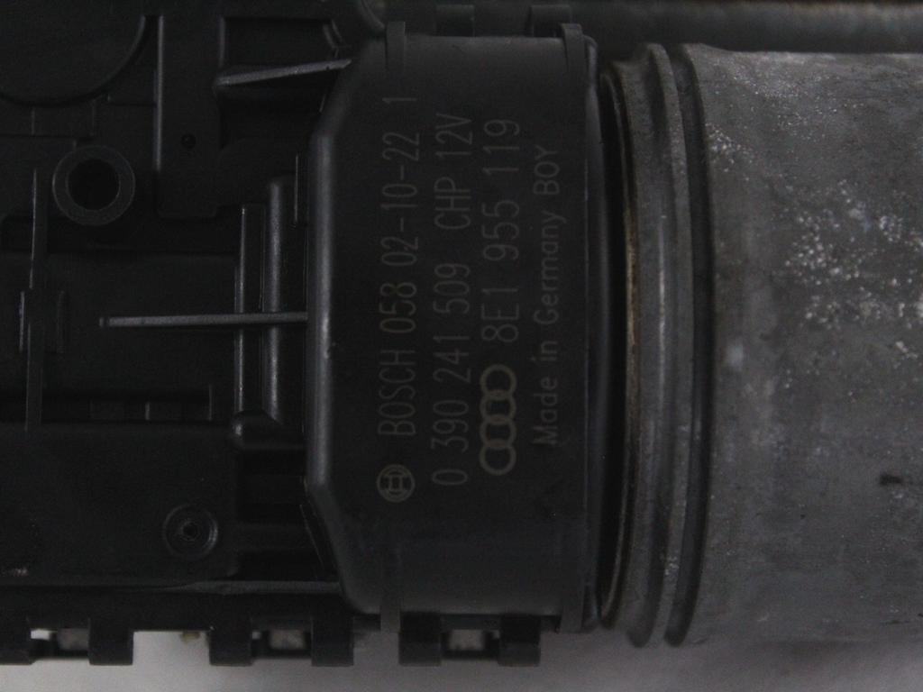 MOTORCEK PREDNJIH BRISALCEV OEM N. 8E1955119 ORIGINAL REZERVNI DEL AUDI A4 B6 8E2 8E5 BER/SW (2001 - 2005) DIESEL LETNIK 2002