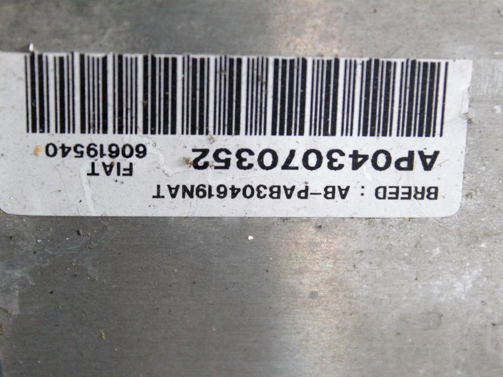 KIT AIRBAG KOMPLET OEM N. 16586 KIT AIRBAG COMPLETO ORIGINAL REZERVNI DEL ALFA ROMEO 156 932 R BER/SW (2003 - 2007)DIESEL LETNIK 2005