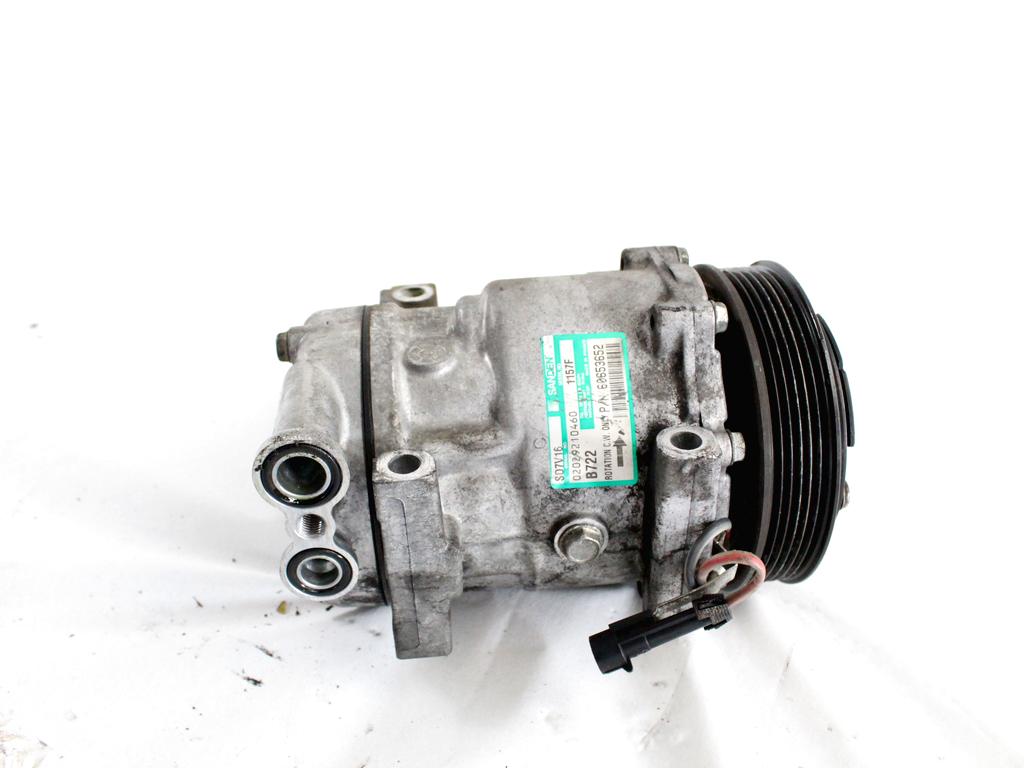 KOMPRESOR KLIME  OEM N. 60653652 ORIGINAL REZERVNI DEL ALFA ROMEO 156 932 R BER/SW (2003 - 2007)DIESEL LETNIK 2005