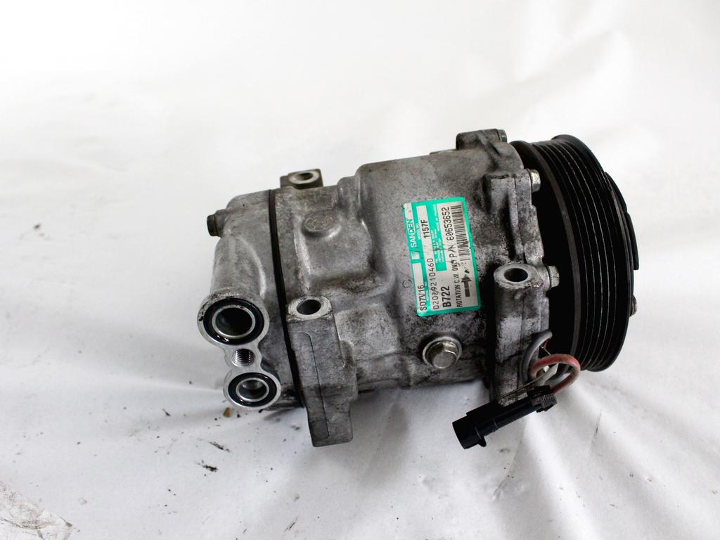 KOMPRESOR KLIME  OEM N. 60653652 ORIGINAL REZERVNI DEL ALFA ROMEO 156 932 R BER/SW (2003 - 2007)DIESEL LETNIK 2005