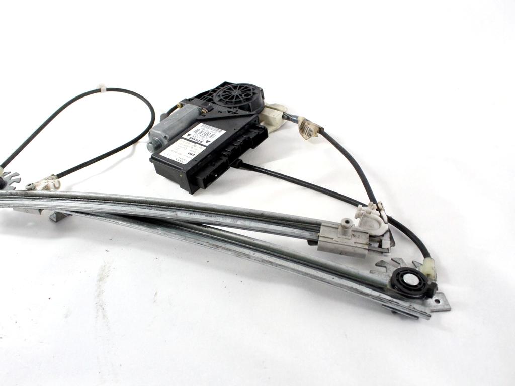 MEHANIZEM DVIGA SPREDNJIH STEKEL  OEM N. 16049 SISTEMA ALZACRISTALLO PORTA ANTERIORE ELETTR ORIGINAL REZERVNI DEL AUDI A4 B6 8E2 8E5 BER/SW (2001 - 2005) DIESEL LETNIK 2002