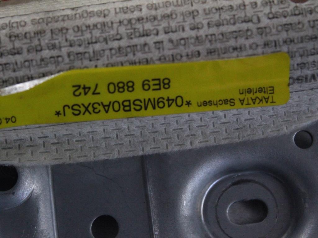 ZRACNA BLAZINA GLAVA DESNA OEM N. 8E9880742 ORIGINAL REZERVNI DEL AUDI A4 B6 8E2 8E5 BER/SW (2001 - 2005) DIESEL LETNIK 2002