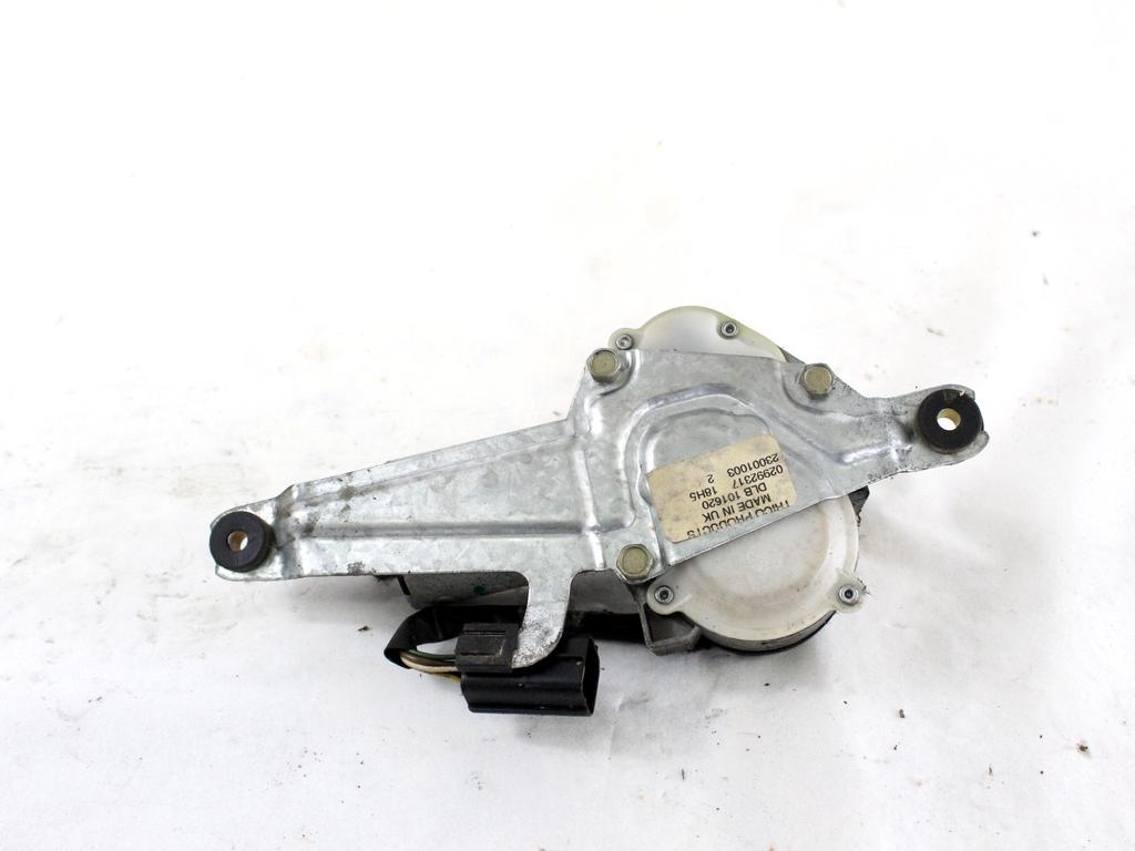 MOTORCEK ZADNJEGA BRISALCA OEM N. DLB101620 ORIGINAL REZERVNI DEL LAND ROVER FREELANDER L314 R 3/5 PORTE (2000 - 2006) DIESEL LETNIK 2006