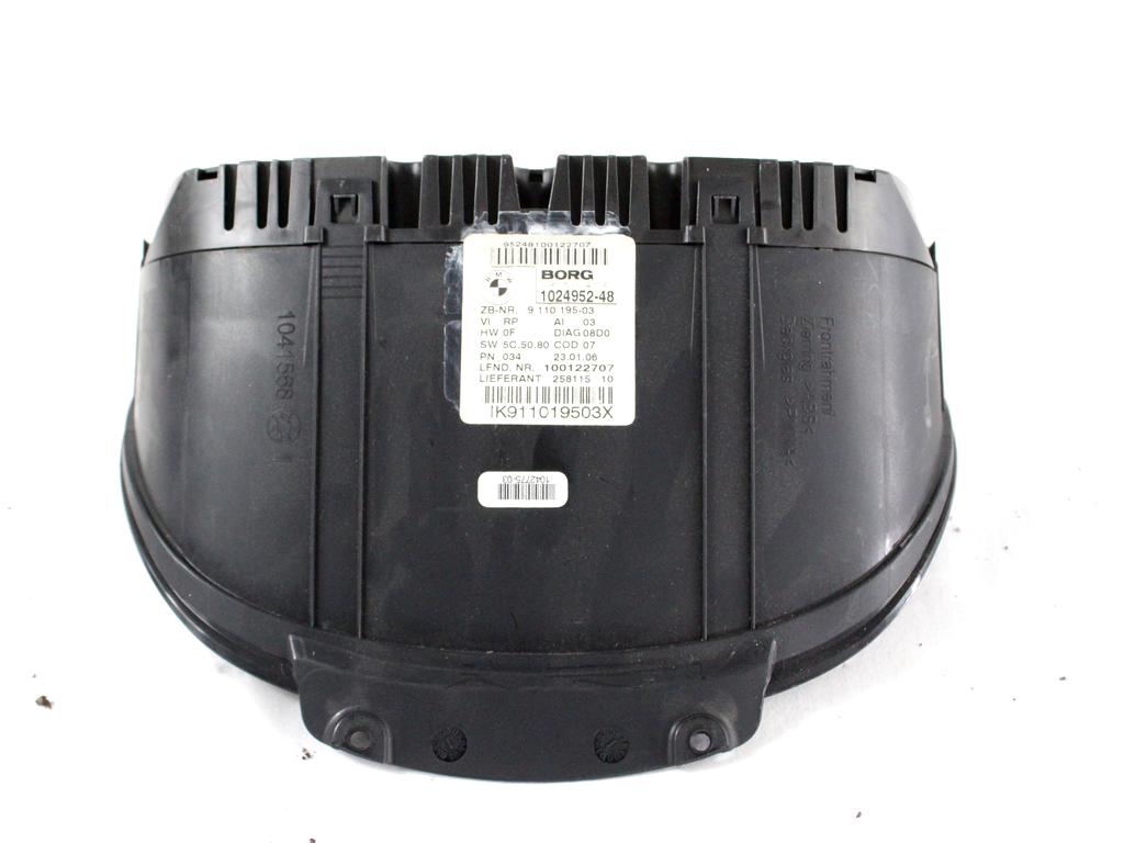 KILOMETER STEVEC OEM N. 1024952 ORIGINAL REZERVNI DEL BMW SERIE 1 BER/COUPE/CABRIO E81/E82/E87/E88 (2003 - 2007) DIESEL LETNIK 2006