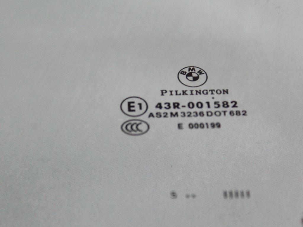 STEKLO SPREDNJIH LEVIH VRAT OEM N. 51337067791 ORIGINAL REZERVNI DEL BMW SERIE 1 BER/COUPE/CABRIO E81/E82/E87/E88 (2003 - 2007) DIESEL LETNIK 2006