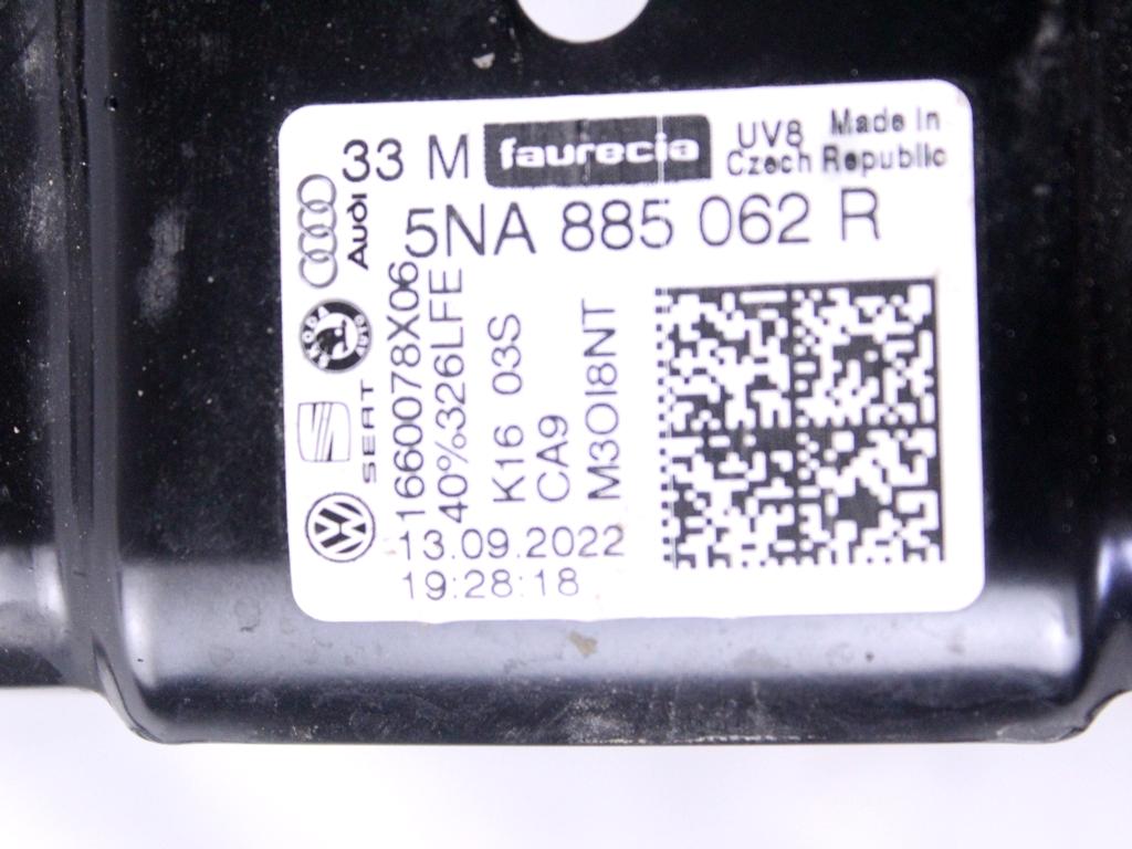 KONZOLE IN SINE SEDEZEV OEM N. 5NA885062R ORIGINAL REZERVNI DEL VOLKSWAGEN TIGUAN AX1 MK2 R (DAL 2021)BENZINA LETNIK 2022