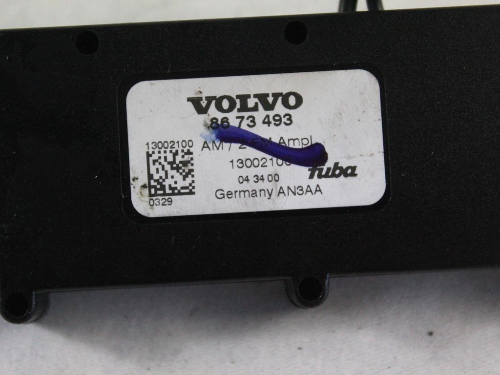 OJACEVALEC / ANTENA OEM N. 8673493 ORIGINAL REZERVNI DEL VOLVO V50 545 (2004 - 05/2007) DIESEL LETNIK 2004