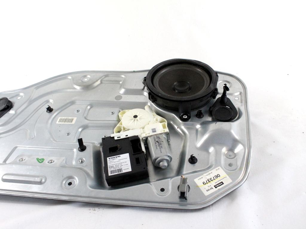 MEHANIZEM DVIGA SPREDNJIH STEKEL  OEM N. 17906 SISTEMA ALZACRISTALLO PORTA ANTERIORE ELETTR ORIGINAL REZERVNI DEL VOLVO V50 545 (2004 - 05/2007) DIESEL LETNIK 2004