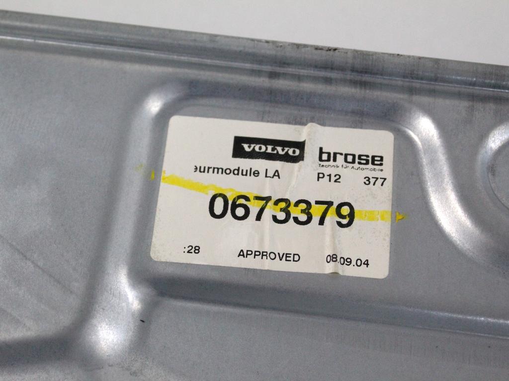 MEHANIZEM DVIGA ZADNJIH STEKEL  OEM N. 17906 SISTEMA ALZACRISTALLO PORTA POSTERIORE ELETT ORIGINAL REZERVNI DEL VOLVO V50 545 (2004 - 05/2007) DIESEL LETNIK 2004