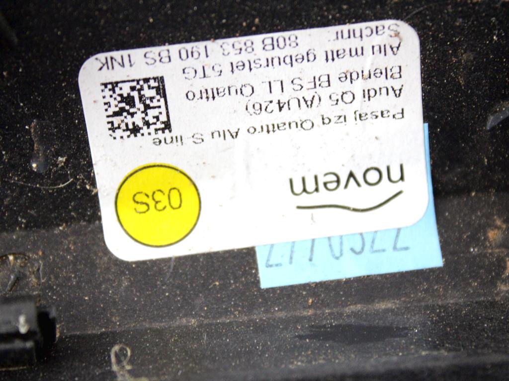 NOTRANJE OKRASNE LETVE  OEM N. 80B853190BS ORIGINAL REZERVNI DEL AUDI Q5 80A R (DAL 2021)IBRIDO (ELETRICO-BENZINA) LETNIK 2022