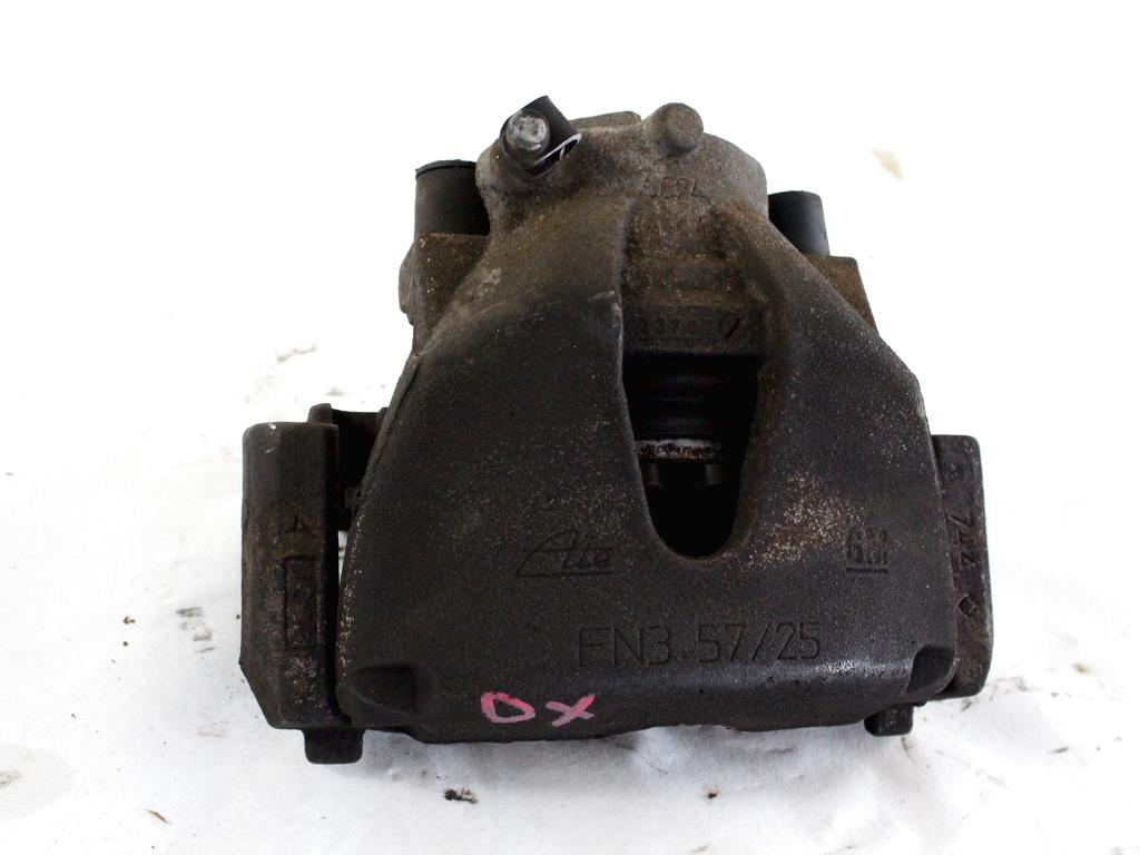 SPREDNJE DESNE ZAVORNE CELJUSTI  OEM N. 93176427 ORIGINAL REZERVNI DEL OPEL COMBO C (2001 - 2011) BENZINA/METANO LETNIK 2009