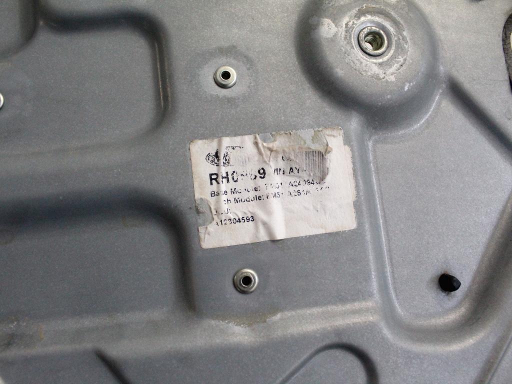 MEHANIZEM ZA ZADNJA VRATA  OEM N. 1738648 ORIGINAL REZERVNI DEL FORD FOCUS DA HCP DP MK2 R BER/SW (2008 - 2011) BENZINA/GPL LETNIK 2011