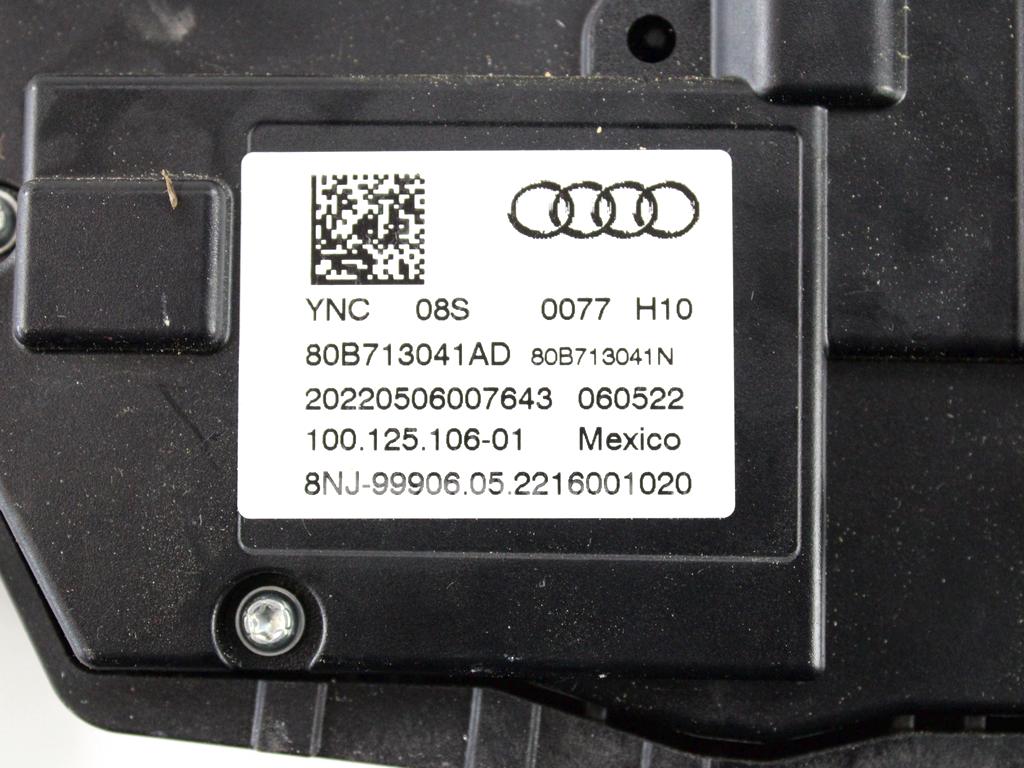 ROCICA MENJALNIKA  OEM N. 80B713041AD ORIGINAL REZERVNI DEL AUDI Q5 80A R (DAL 2021)IBRIDO (ELETRICO-BENZINA) LETNIK 2022