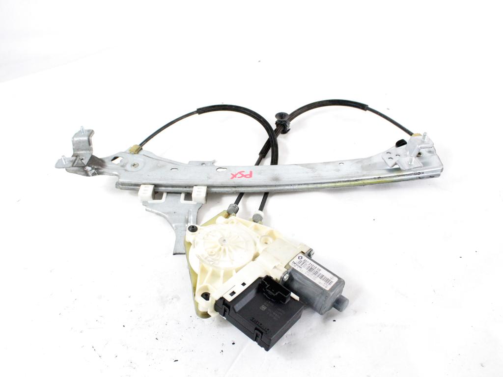 MEHANIZEM DVIGA ZADNJIH STEKEL  OEM N. 31536 SISTEMA ALZACRISTALLO PORTA POSTERIORE ELETT ORIGINAL REZERVNI DEL RENAULT MEGANE MK3 BZ0/1 B3 DZ0/1 KZ0/1 BER/SPORTOUR/ESTATE (2009 - 2015) DIESEL LETNIK 2014