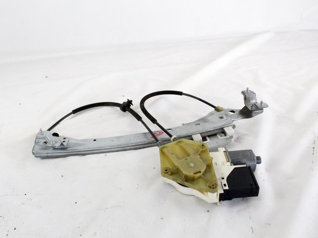 MEHANIZEM DVIGA ZADNJIH STEKEL  OEM N. 31536 SISTEMA ALZACRISTALLO PORTA POSTERIORE ELETT ORIGINAL REZERVNI DEL RENAULT MEGANE MK3 BZ0/1 B3 DZ0/1 KZ0/1 BER/SPORTOUR/ESTATE (2009 - 2015) DIESEL LETNIK 2014