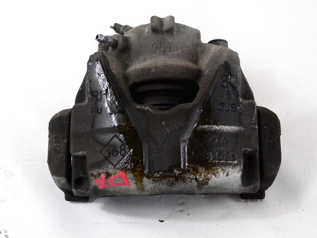 SPREDNJE DESNE ZAVORNE CELJUSTI  OEM N. 410018218R ORIGINAL REZERVNI DEL RENAULT MEGANE MK3 BZ0/1 B3 DZ0/1 KZ0/1 BER/SPORTOUR/ESTATE (2009 - 2015) DIESEL LETNIK 2014