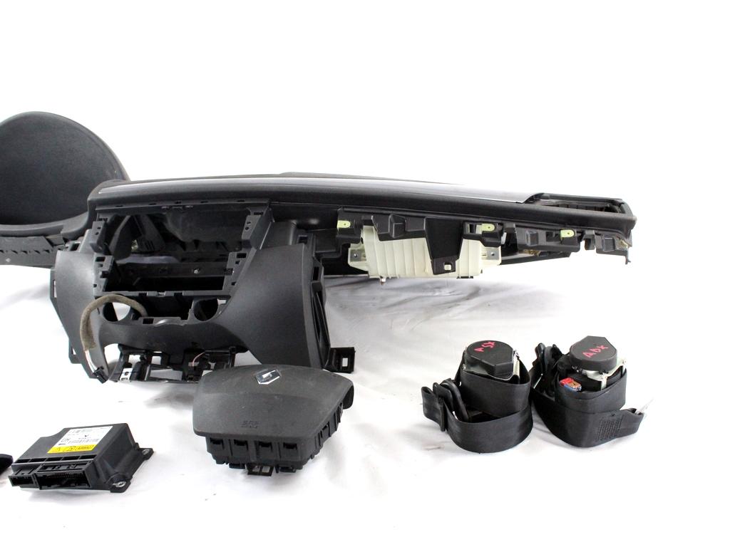 KIT AIRBAG KOMPLET OEM N. 31536 KIT AIRBAG COMPLETO ORIGINAL REZERVNI DEL RENAULT MEGANE MK3 BZ0/1 B3 DZ0/1 KZ0/1 BER/SPORTOUR/ESTATE (2009 - 2015) DIESEL LETNIK 2014