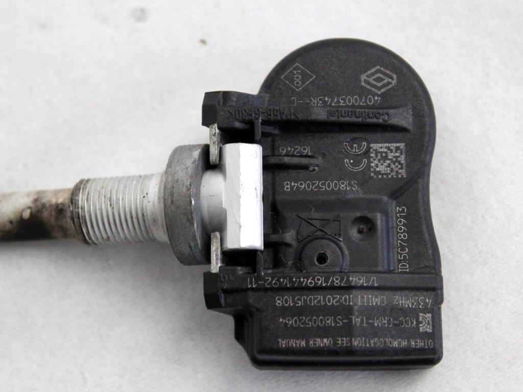 DRUGI SENZORJI OEM N. 407003743R ORIGINAL REZERVNI DEL RENAULT MEGANE MK3 BZ0/1 B3 DZ0/1 KZ0/1 BER/SPORTOUR/ESTATE (2009 - 2015) DIESEL LETNIK 2014