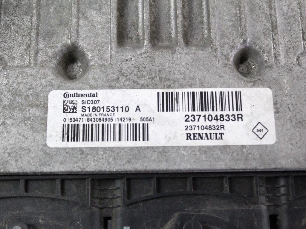 KOMPLET ODKLEPANJE IN VZIG  OEM N. 31536 KIT ACCENSIONE AVVIAMENTO ORIGINAL REZERVNI DEL RENAULT MEGANE MK3 BZ0/1 B3 DZ0/1 KZ0/1 BER/SPORTOUR/ESTATE (2009 - 2015) DIESEL LETNIK 2014