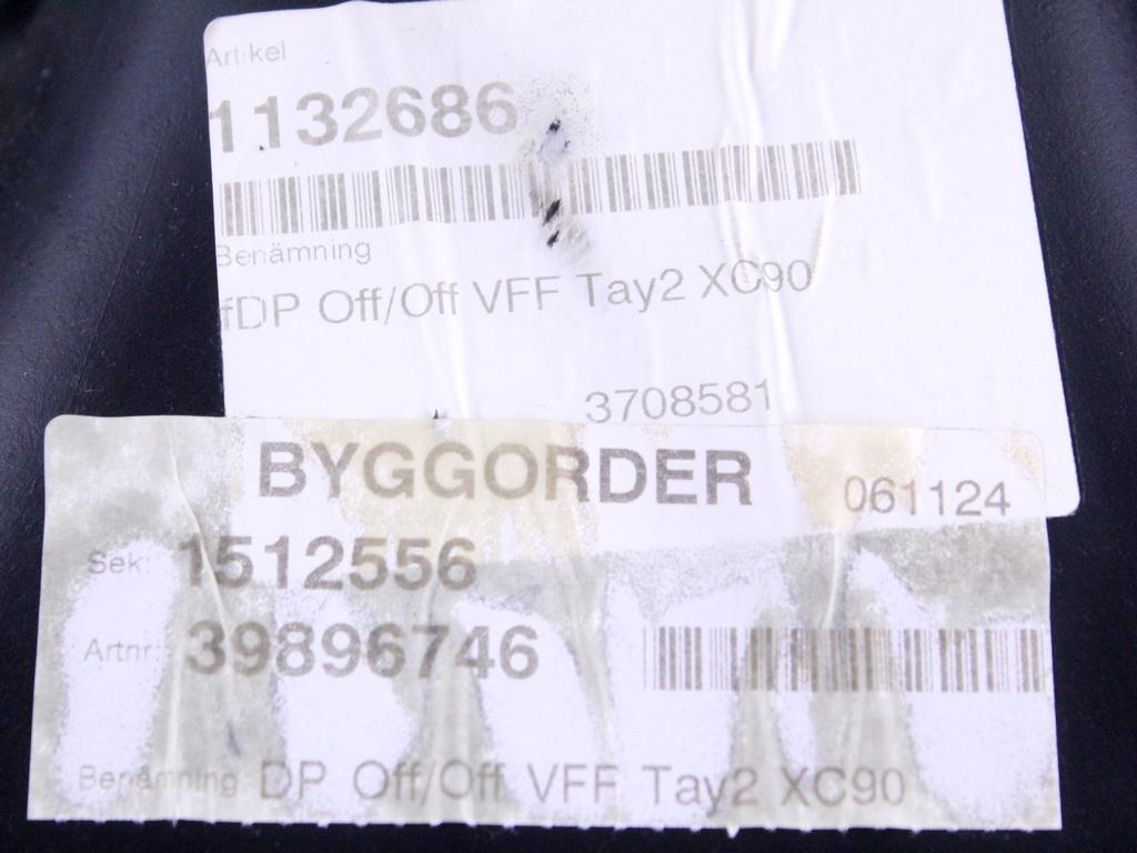 NOTRANJA OBLOGA SPREDNJIH VRAT OEM N. PNASPVLXC90275MK1SV5P ORIGINAL REZERVNI DEL VOLVO XC90 275 MK1 (2002 - 2014)DIESEL LETNIK 2006