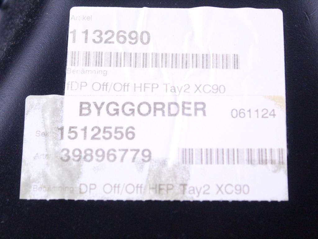 NOTRANJA OBLOGA SPREDNJIH VRAT OEM N. PNADPVLXC90275MK1SV5P ORIGINAL REZERVNI DEL VOLVO XC90 275 MK1 (2002 - 2014)DIESEL LETNIK 2006