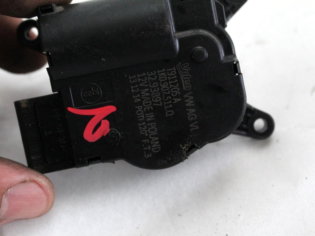 MOTORCEK OGREVANJA OEM N. 1K0907511Q ORIGINAL REZERVNI DEL VOLKSWAGEN TOURAN 1T3 MK1 R2 (2010 - 2015) DIESEL LETNIK 2015