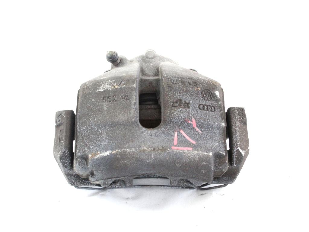 SPREDNJE DESNE ZAVORNE CELJUSTI  OEM N. 1K0615124E ORIGINAL REZERVNI DEL VOLKSWAGEN TOURAN 1T3 MK1 R2 (2010 - 2015) DIESEL LETNIK 2015