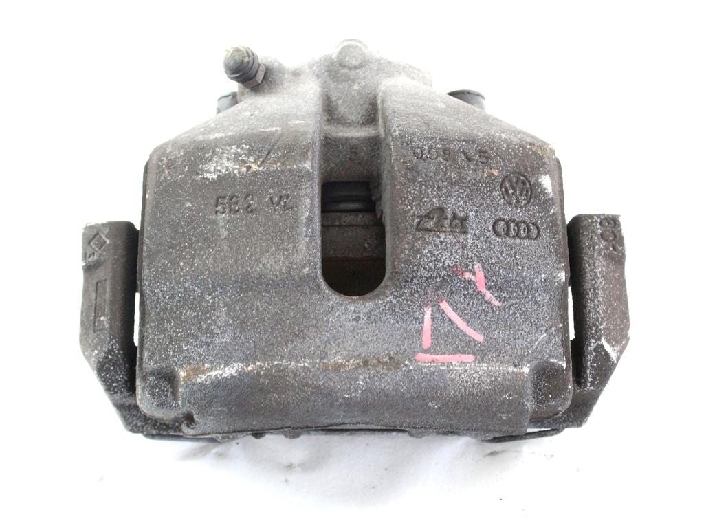 SPREDNJE DESNE ZAVORNE CELJUSTI  OEM N. 1K0615124E ORIGINAL REZERVNI DEL VOLKSWAGEN TOURAN 1T3 MK1 R2 (2010 - 2015) DIESEL LETNIK 2015